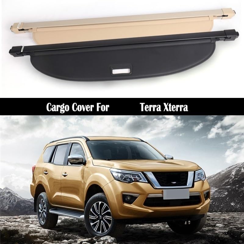 DEMULAX Trunk Cargo Cover for Nissan Terra Xterra 2018-2022 - Image 2