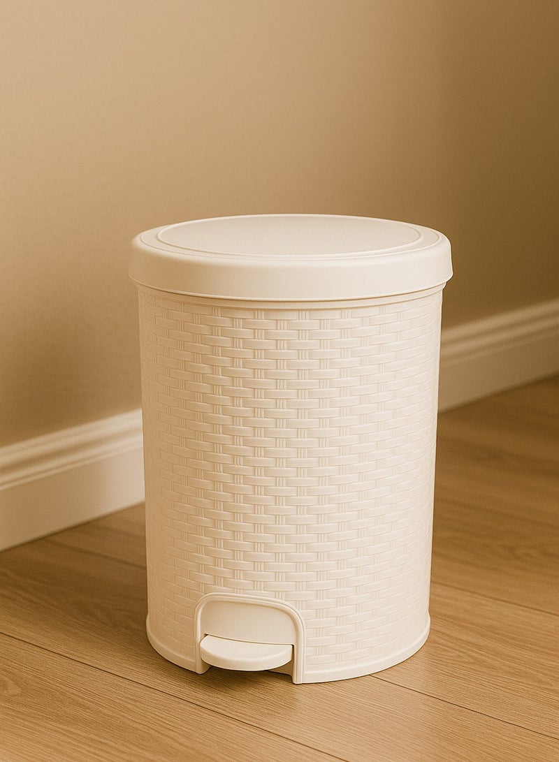 المفرج سلة مهملات أنيقة بسعة 10 لتر – تصميم عملي مثالي لغرف النوم، الحمام، المكاتب والمطبخ - Image 3