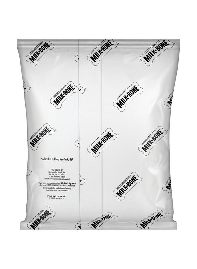 ميلك-بون وجبات خفيفة بنكهة ميني للكلاب، عبوات إعادة تعبئة 35 أونصة (عبوة من قطعتين) قوام مقرمش يساعد على تقليل الجير - Image 2