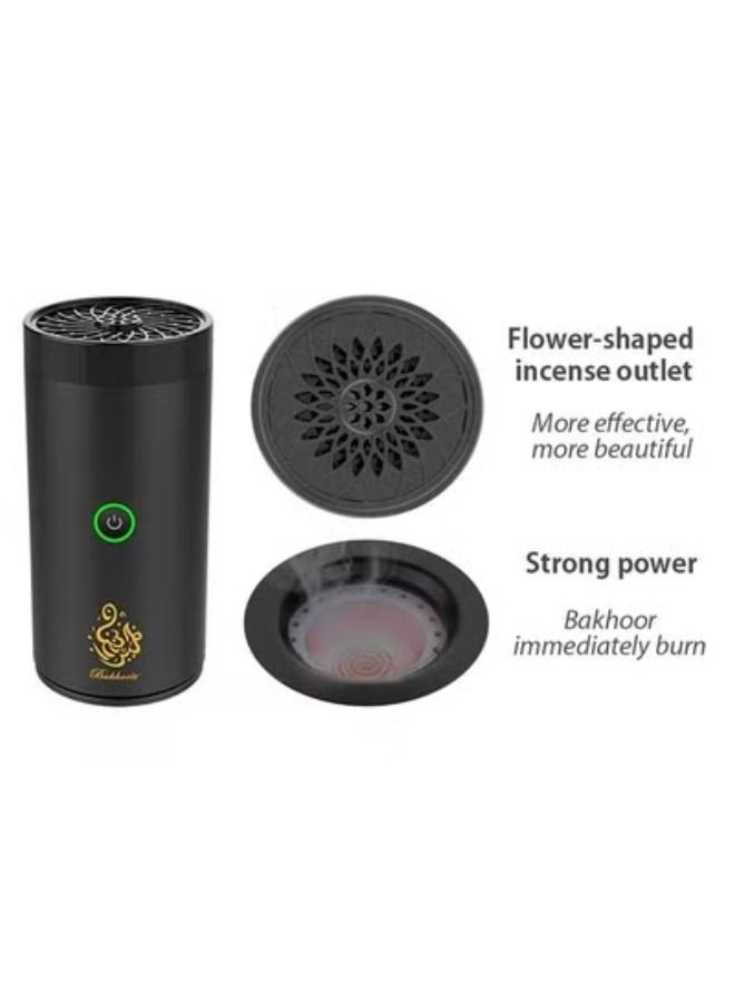 أكاليكس بخور مبخرة كهربائية أسود - Image 3