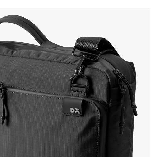 DailyObjects Pivot Convertible Briefpack Bag (16L) |Unisex|Fits 13/14/15.6 inch Laptop/Macbook Pro/Air|Lightweight|Stylish Backpack|Office/Daily Use/Travel|Multi Pocket|Adjustable Strap-Black - Image 5