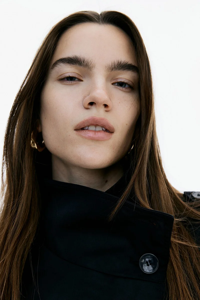 H&M Short twill trench coat