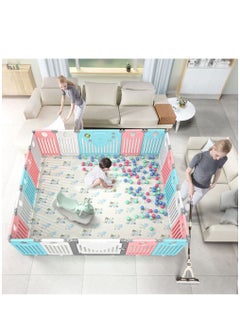 Arabest Baby Playpen Kids Activity Centre Safety Play Yard Home Indoor Outdoor New Pen, Portable Children'S Play Fence(Multicolour, Classic Set 14 Panel)  - Image 5