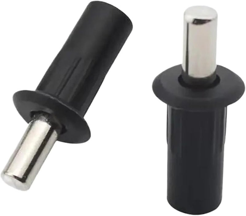 مفصل باب قابل للسحب من البلاستيك ABS الأسود مع نابض مخفي ومحور موصل - Image 4