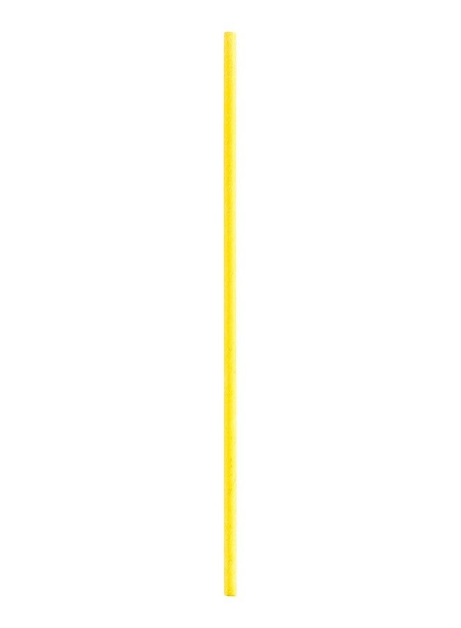 Restaurantware Durable Paper Straws, Paper Drinking Straws - Yellow - For Holidays, Birthdays, Weddings, Showers or Everyday - 7.8" - 25ct Box - Restaurantware - Image 2