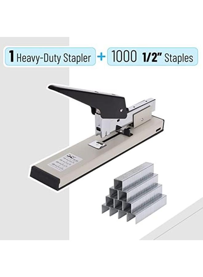 Mr. Pen Heavy Duty Stapler With 1000 Staples 100 Sheet High Capacity Office Stapler Desk Stapler Big Stapler Paper Stapler Commercial Stapler Large Stapler Industrial Stapler Heavy Stapler - Image 2