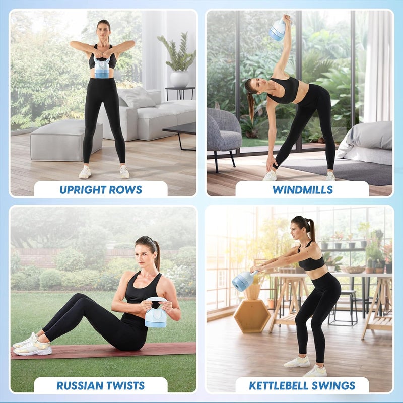 Yes4All Kettlebell Sets  Adjustable Kettlebell Set for Strength Training  Kettlebells Adjustable Weight for Versatile Workouts - Image 5