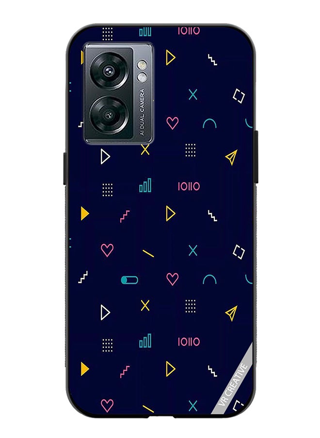 VR CREATIVE Protective Case Cover For Oppo A57 5G Design Multicolour  - Image 1