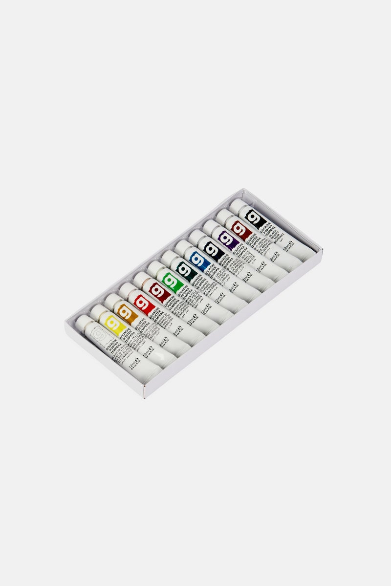 Toys For Less 12 Pcs Artix Tempera Paints Set 12ml, Multicolor - Image 3
