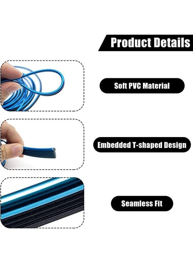 Generic 5M Car Interior Moulding Trim Strips, Automobile Exterior Decoration Moulding Trim Line, Dashboard Decorative DIY Flexible Strip  - Image 3