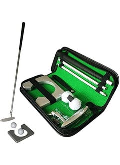 Generic Mini Golf Set Indoor Home Office Use with Putter, Portable Golf Putter Set for Indoor Outdoor Golf Training Multicolor  - Image 2
