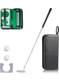 Generic Mini Golf Set Indoor Home Office Use with Putter, Portable Golf Putter Set for Indoor Outdoor Golf Training Multicolor  - Image 3