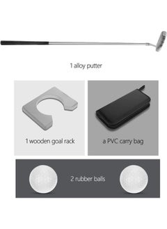 Generic Mini Golf Set Indoor Home Office Use with Putter, Portable Golf Putter Set for Indoor Outdoor Golf Training Multicolor  - Image 5