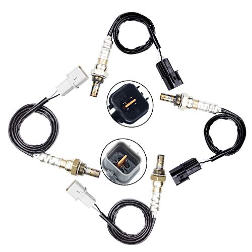higherbro 4x Oxygen O2 Sensor for 2003 2004 2005 2006 Kia Sorento 3.5L Upstream + Downstream - Image 1
