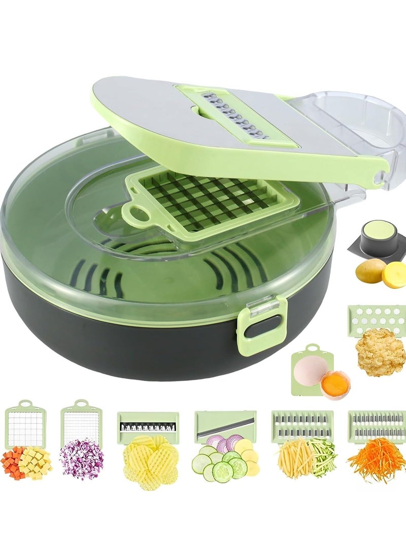 9IN 1 Multifunctional Vegetable Cutter - Image 2