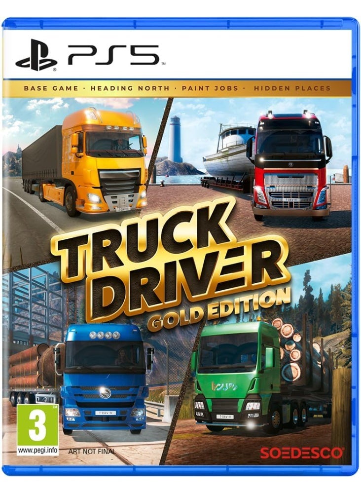سويديسكو سائق الشاحنة - إصدار الذهب - بلاي ستيشن 5 (PS5) - Image 1