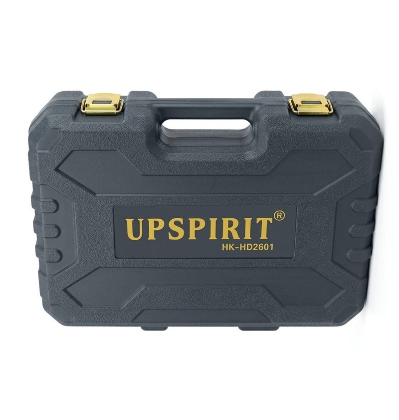 أب سبيريت مثقاب مطرقة دوار UPSPIRIT 800 واط 26 ملم مع حقيبة، أصفر/أسود - Image 3