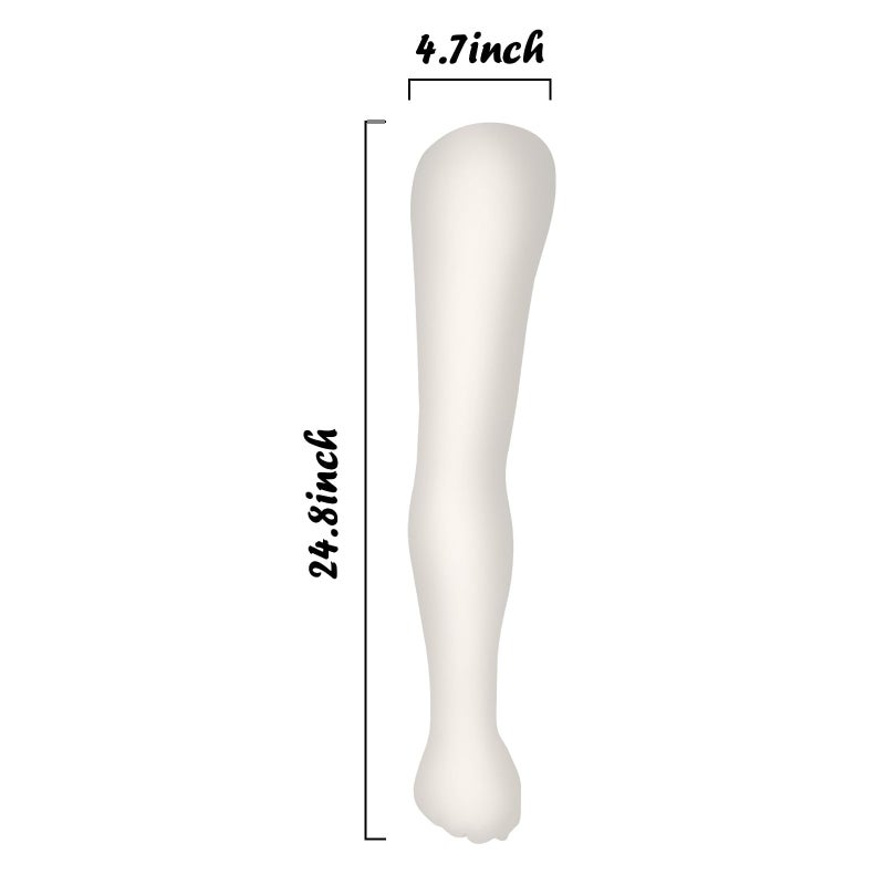 TAIDU Tattoo Soft Silicone Practice Arm,High Simulation Tattoo Practice Tattoo Arm Skin,Easy to Color Waterproof,1:1 Reduction Durable Practice Training Arm,White - Image 2