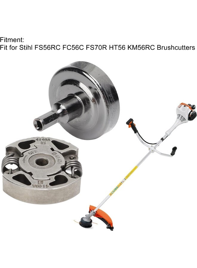 Aramox Clutch Drum Assembly, Clutch Drum Kit For Stihl Fs56Rc Fc56C Fs70R Ht56 Km56Rc Brushcutters Trimmer - Image 2
