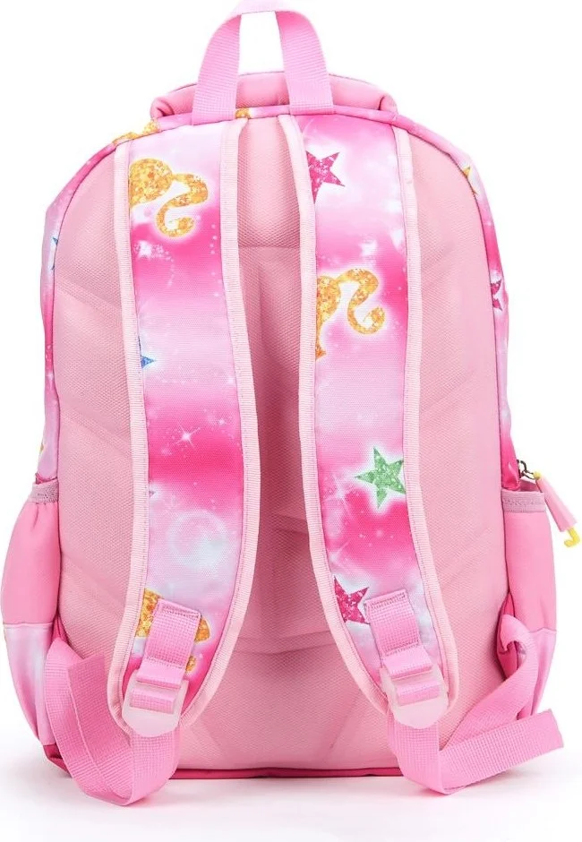 ماشو تريند Soft Princess Barbie School Bag + Nutrition + Pencil Case + Barbie Girl Bag
