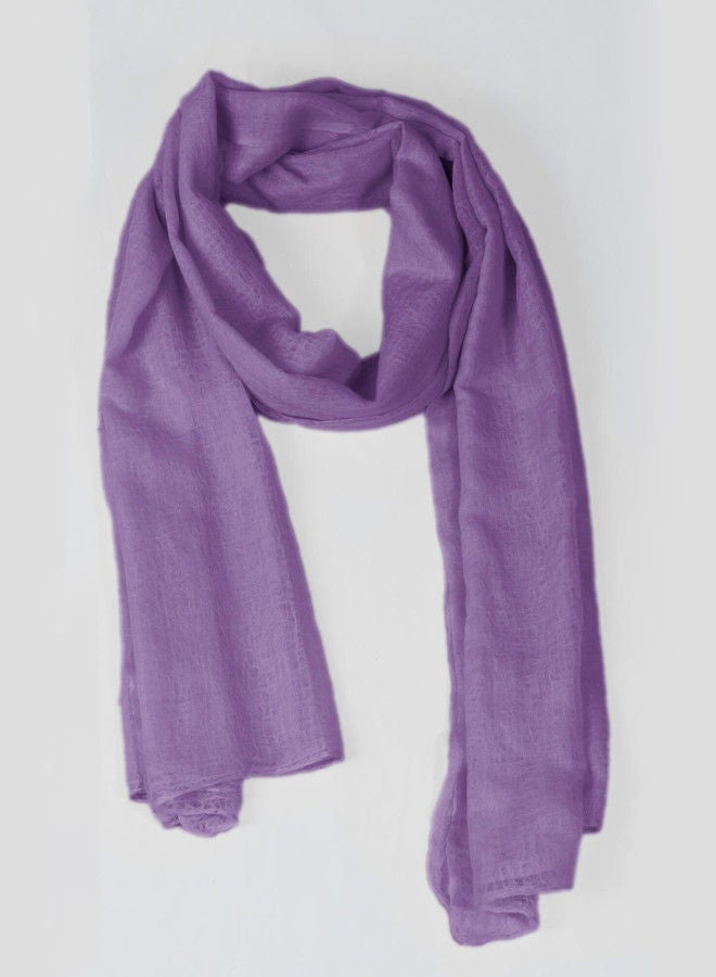BAJRA Premium Handmade Lavender Cashmere Shawl  - Image 2