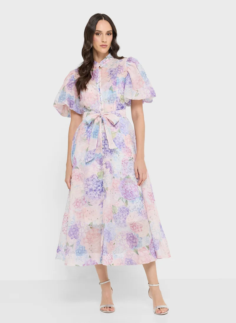 ELLA Floral Print Dress