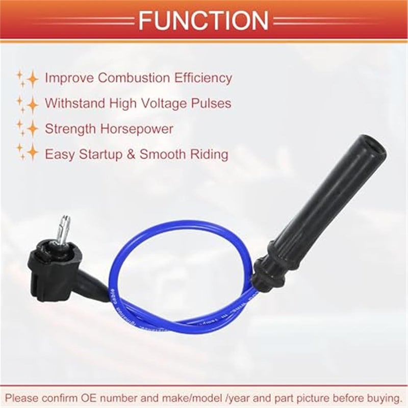 Vuzmode Car Spark Plug Coil Wires Set - Image 5