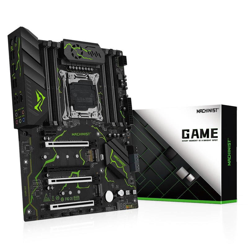 لوحة أم MACHINIST LGA 20113 إنتل X99 لوحة أم خادم إنتل الجيل 5 6 ATX PCIe 30 DDR4 NVMESATA M2 زر تشغيل وإعادة تشغيل SATA 6Gbs لمعالج Xeon E5 V3V4 سلسلة Core i7 MR9S