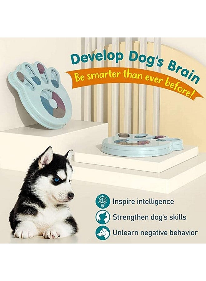 Slow Feeder & Iq Interactive Puzzle Game Training Toy - Treat Dispenser And Training Feeding, Non-Slip Bottom Dog Enrichment Toys For Dogs And Cats - Image 3