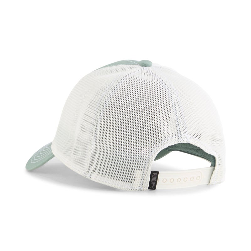 PUMA RACING CLASSICS Mens Green Trucker Cap - Image 4