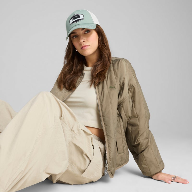 PUMA RACING CLASSICS Mens Green Trucker Cap - Image 2