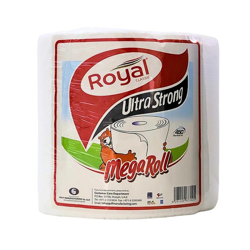 Royal Classic ULtra strong Mega Roll Paper Towel- 350 meters - Image 1