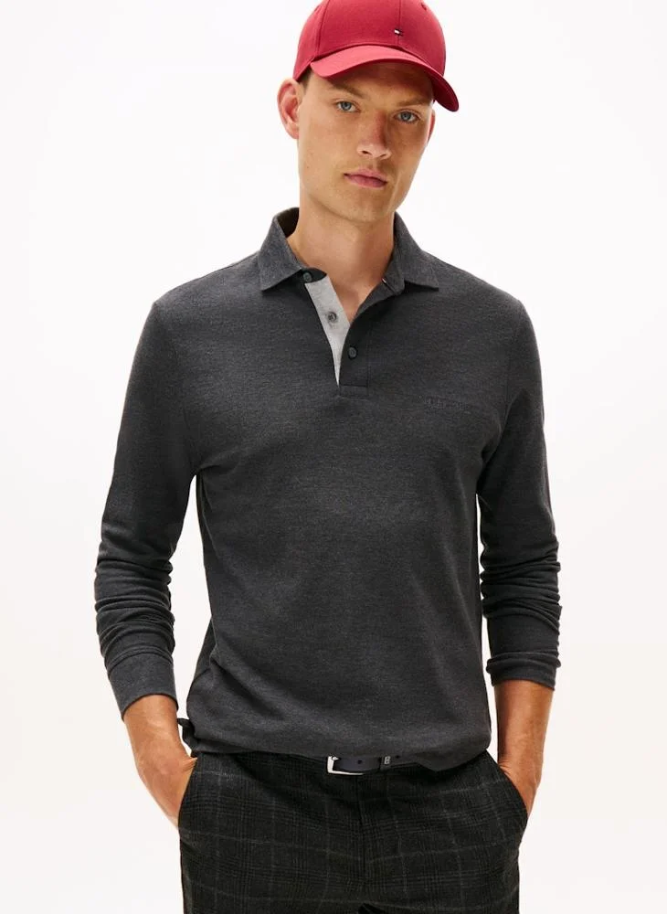 تومي هيلفيغر Essential Long Sleeve Polo