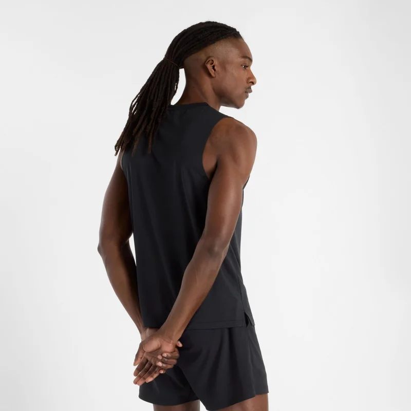 New Balance Black Men's Sport Tank for Men | Best Price UAE