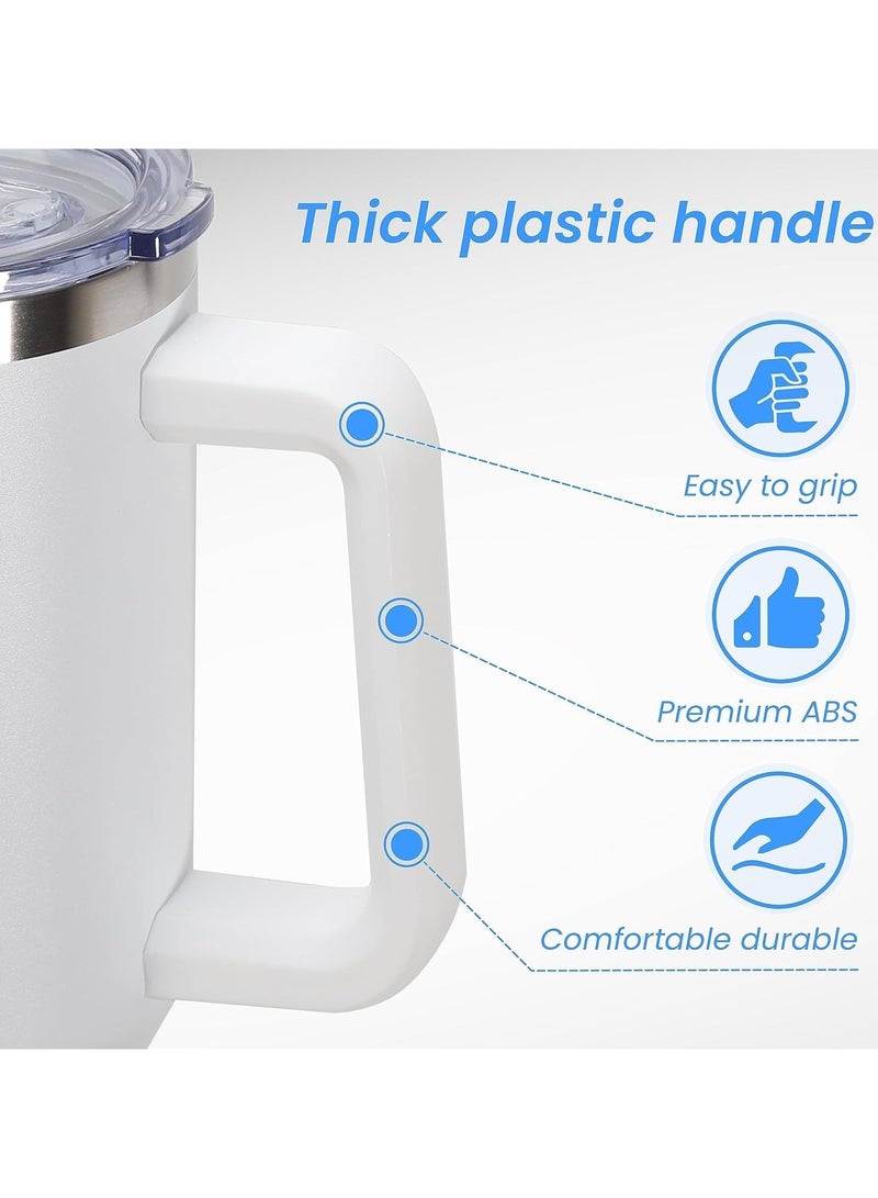 Vitacelli " Travel Mug with Handle and Straw - Stainless Steel, Leak-Proof, Vacuum Insulated Coffee Mug with Lid for Hot & Cold Beverages" - Image 4