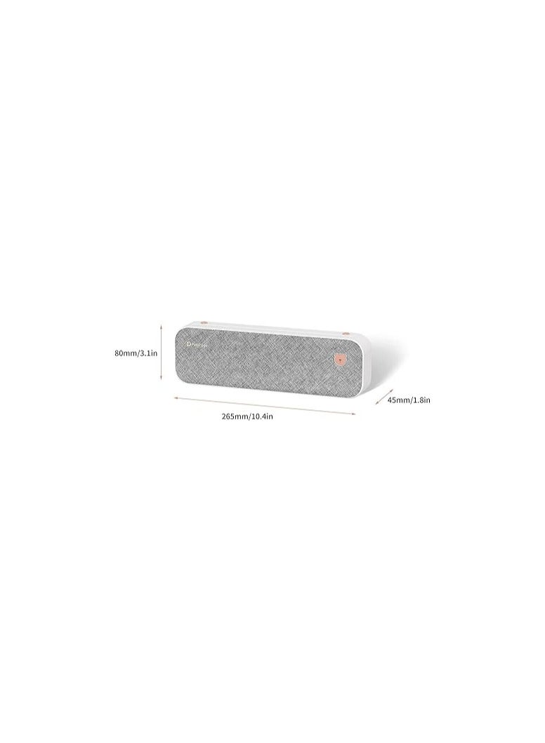 Riitek RIITEK PeriPage A4 Pocket Printer; Wireless Bluetooth Portable Inkless Thermal Printer with Paper Roll for Picture, Label, Memo, Receipt Printing (Grey)(1 Year Warranty) - Image 3