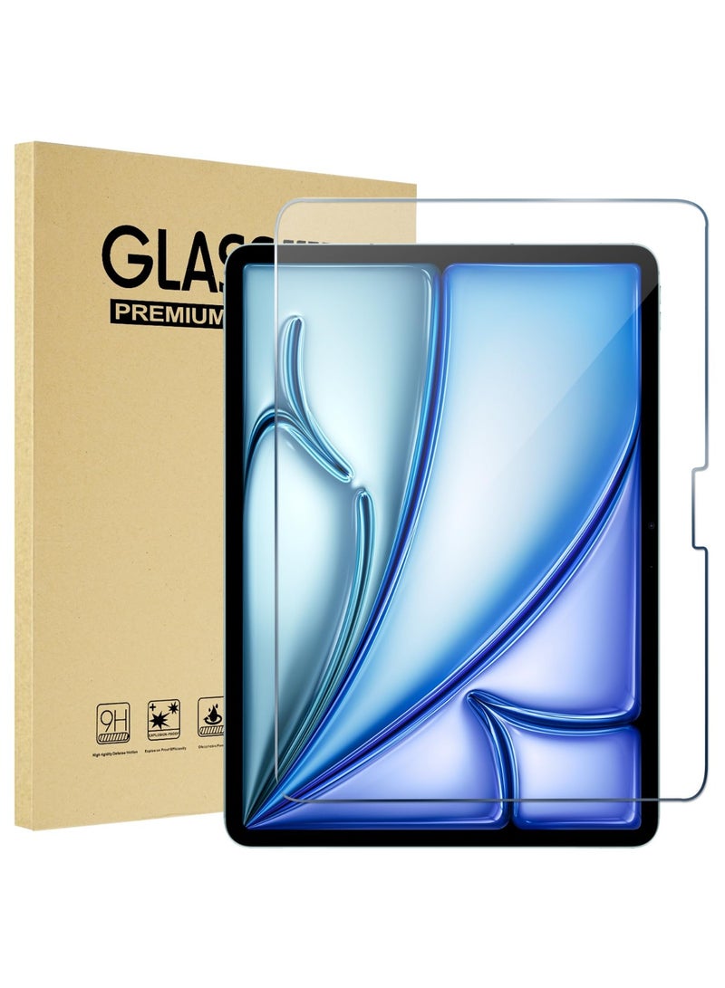1 Pack Screen Protector for IPad Air 11 Inch (M3) 2025 Tempered Glass Film Guard Accessories (Clear) - Image 1