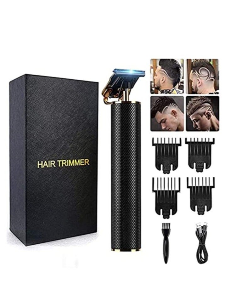 ELTRAZONE Hair Clippers for Men, Hair Trimmer, Low Noise Cordless T-Blade Trimmer Edgers Hair Clippers, Metal Body Cutting - Image 1