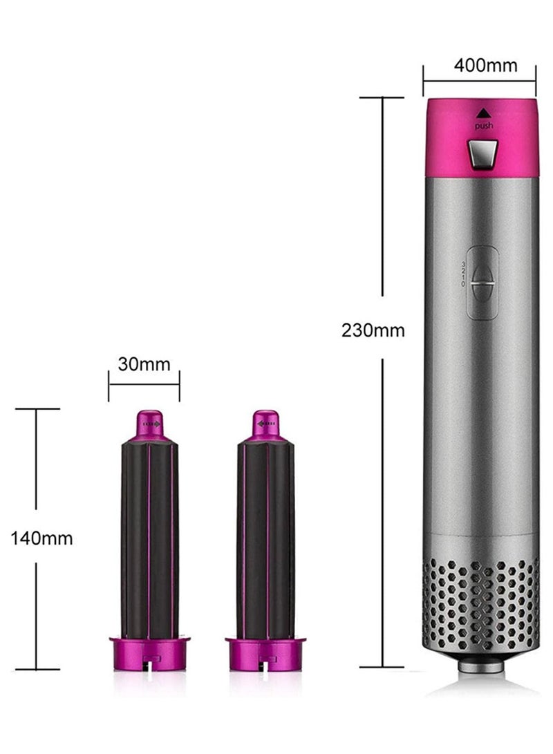 5 in 1 hot air comb for straight hair, curly hair comb multifunctional dry and wet hair dryer - Image 2