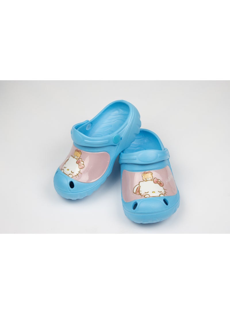 هالو كيتي قباقيب هالو كيتي للأطفال بتصميم متين وخفيف الوزن – أزرق - Image 2