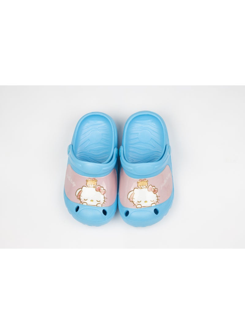 هالو كيتي قباقيب هالو كيتي للأطفال بتصميم متين وخفيف الوزن – أزرق - Image 1