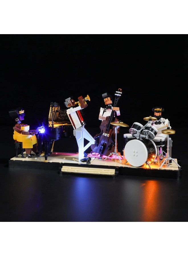 BRIKSMAX Led Lighting Kit For Lego 21334 Jazz Quartet Compatible With Lego Ideas Building Blocks Model Not Include The Lego Set - Image 2
