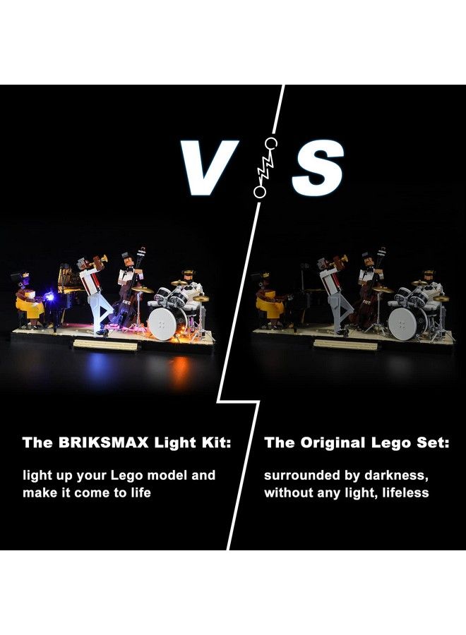BRIKSMAX Led Lighting Kit For Lego 21334 Jazz Quartet Compatible With Lego Ideas Building Blocks Model Not Include The Lego Set - Image 5