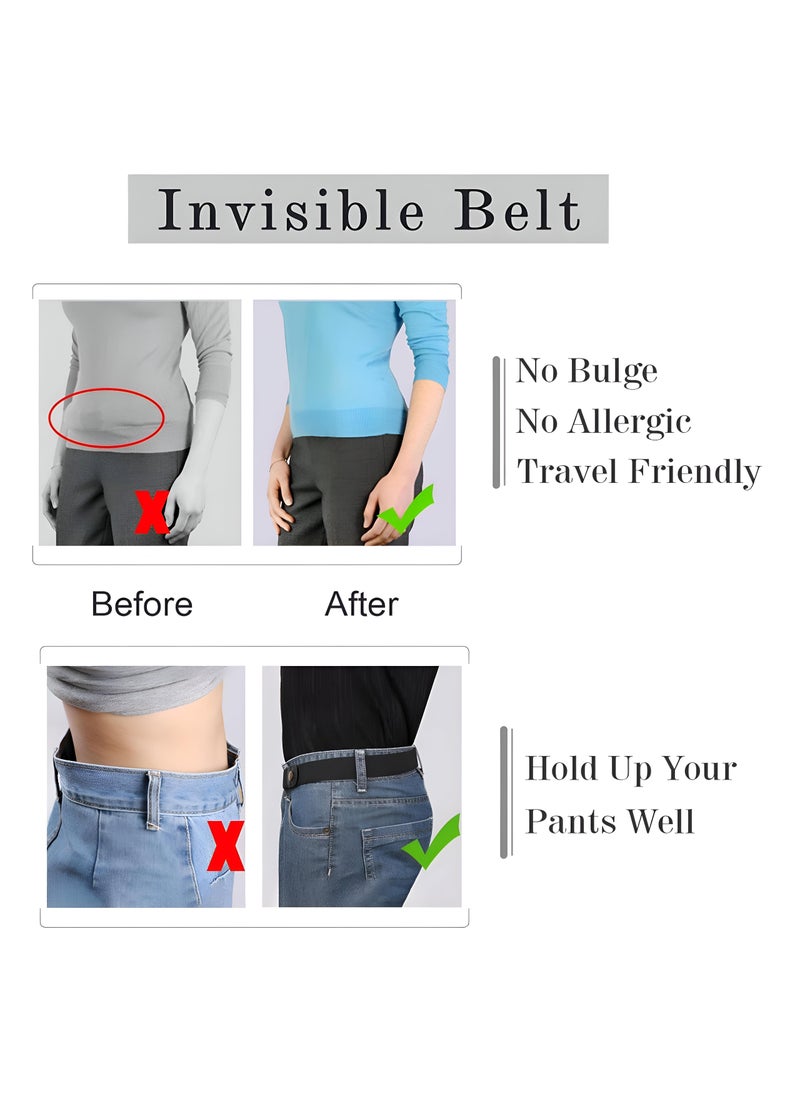 No-Buckle Design - This Innovative No-Buckle Adjustable Belt Offers A Sleek Look For Jeans And Dresses, Crafted For Both Men And Women, Ensuring A Comfortable Fit With A Stylish Flair.
