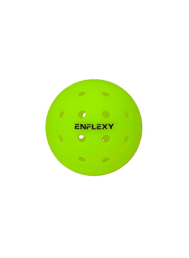 ENFLEXY 6pcs Rotational molding 48 holes professional competition level Pickleball ball with  PE material - Image 4