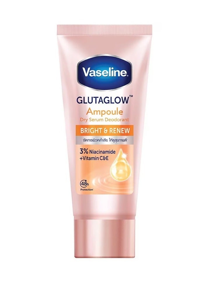Vaseline Dry Serum GlutaGlow Ampoule Deodorant Bright Renew 45 Ml. - Image 1