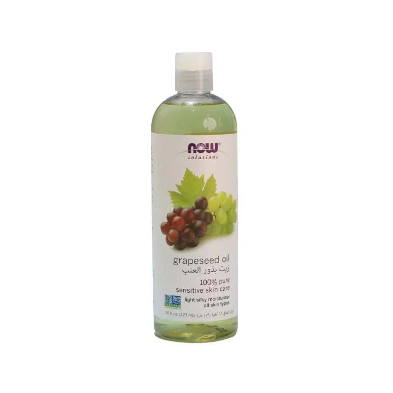 Now Foods Grapeseed Oil Green 473ml - Image 1