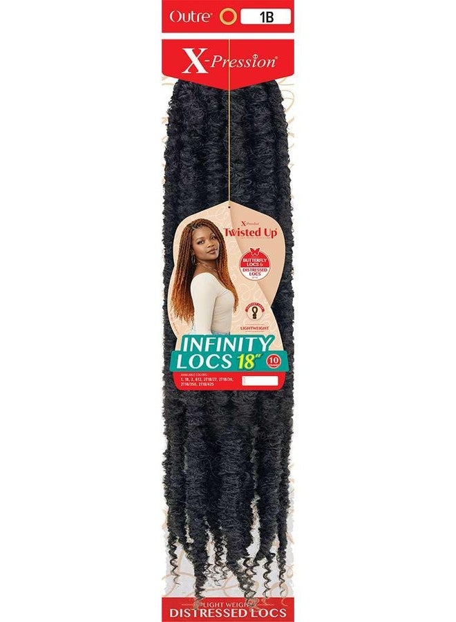 أوتر Outre X-Pression - Twisted Up - Infinity Locs 18” (DARK BROWN 2) - Image 1
