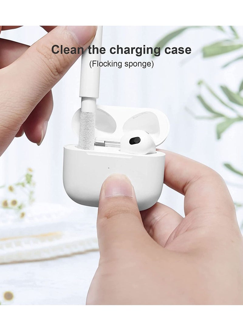 Cleaner Kit for Earpods Cleaning Pen Multi-Function Cleaner Kit Soft Brush for Phone Charging Port Earbuds Earpods Earphone Headphone Case - Image 4