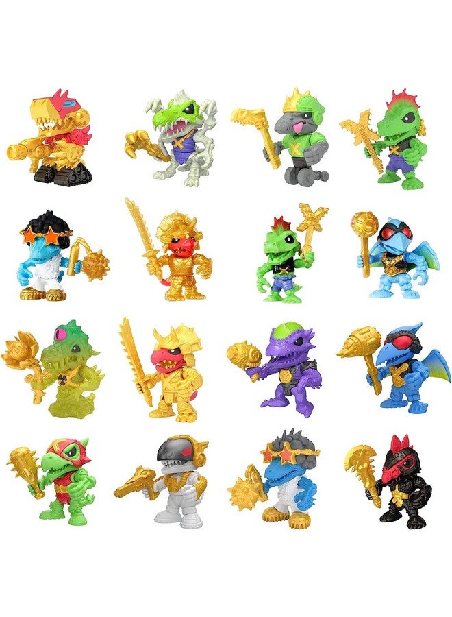 Treasure X Dino Gold Armored Egg. Break The Egg. Squeeze The Ooze Out. Smash The Fossil to Find The Treasure. Then Build The Dino and Display. Styles May Vary - Image 3